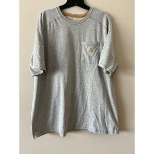 Carhartt Short Sleeve Pocket T-Shirt Heather Grey 3XL